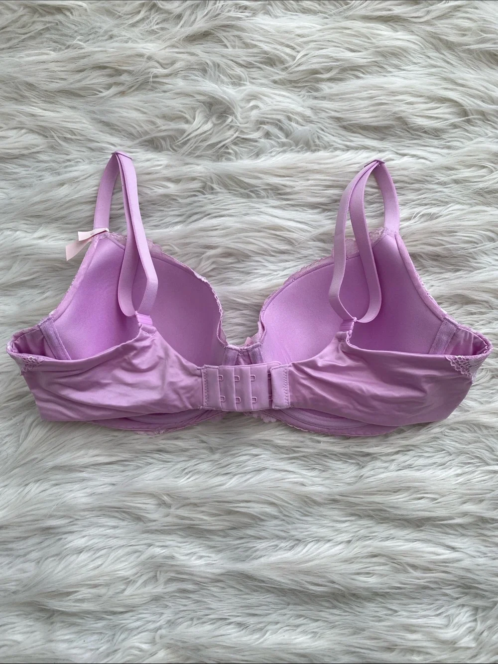 Victoria's Secret | Lilac Lace Body By Victoria Lined Demi Underwire Bra - Picture 6 of 12